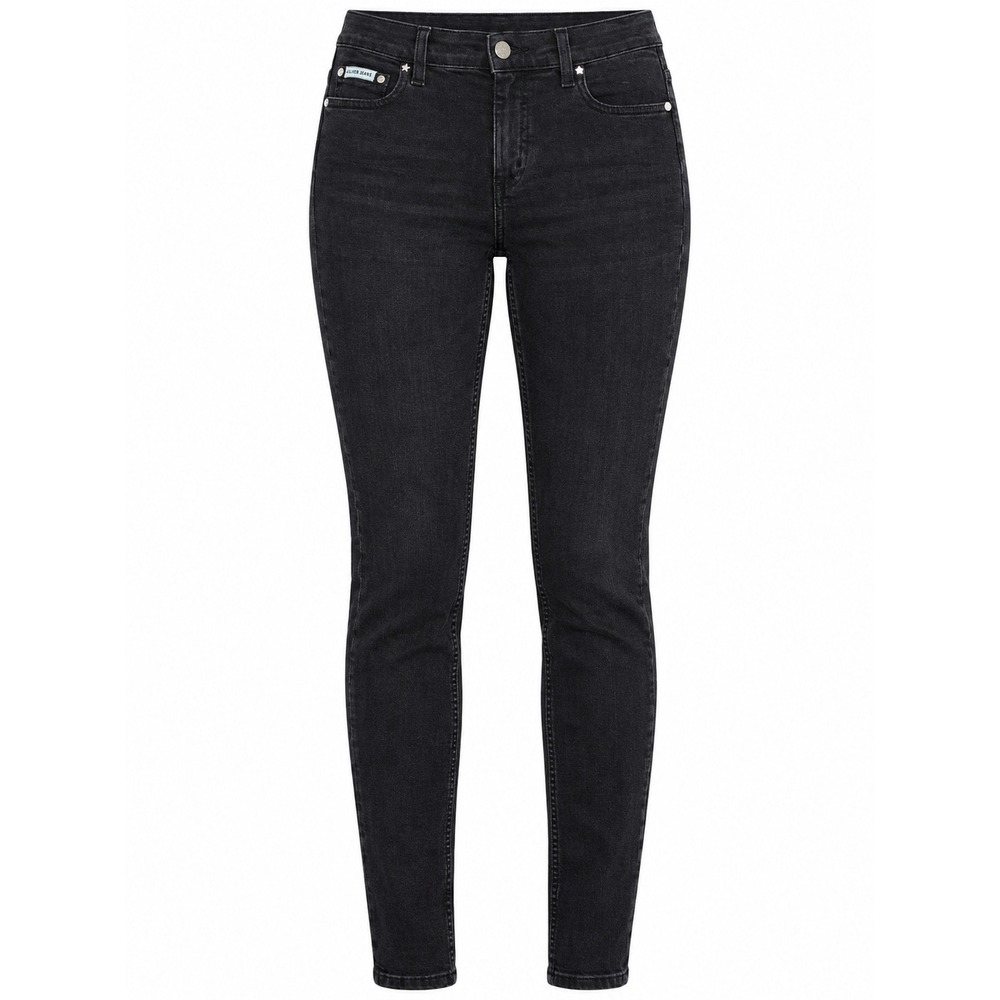 ALEXACHUNG Women's Black Skinny Jeans Size 27 High Rise Stretch Made in Italy